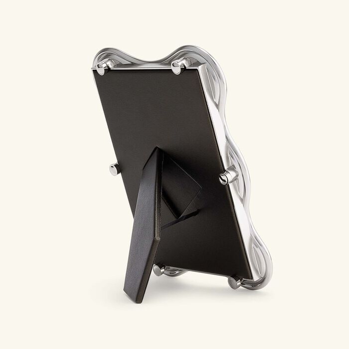 l objet ripple frame 13x 18 cm platinum