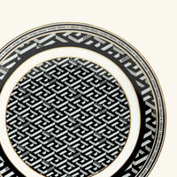 versace la greca signature bread butter plate round 16cm