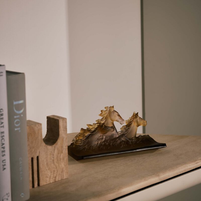 Cavalcade Pencil Tray Brown daum cavalcade pencil tray brown