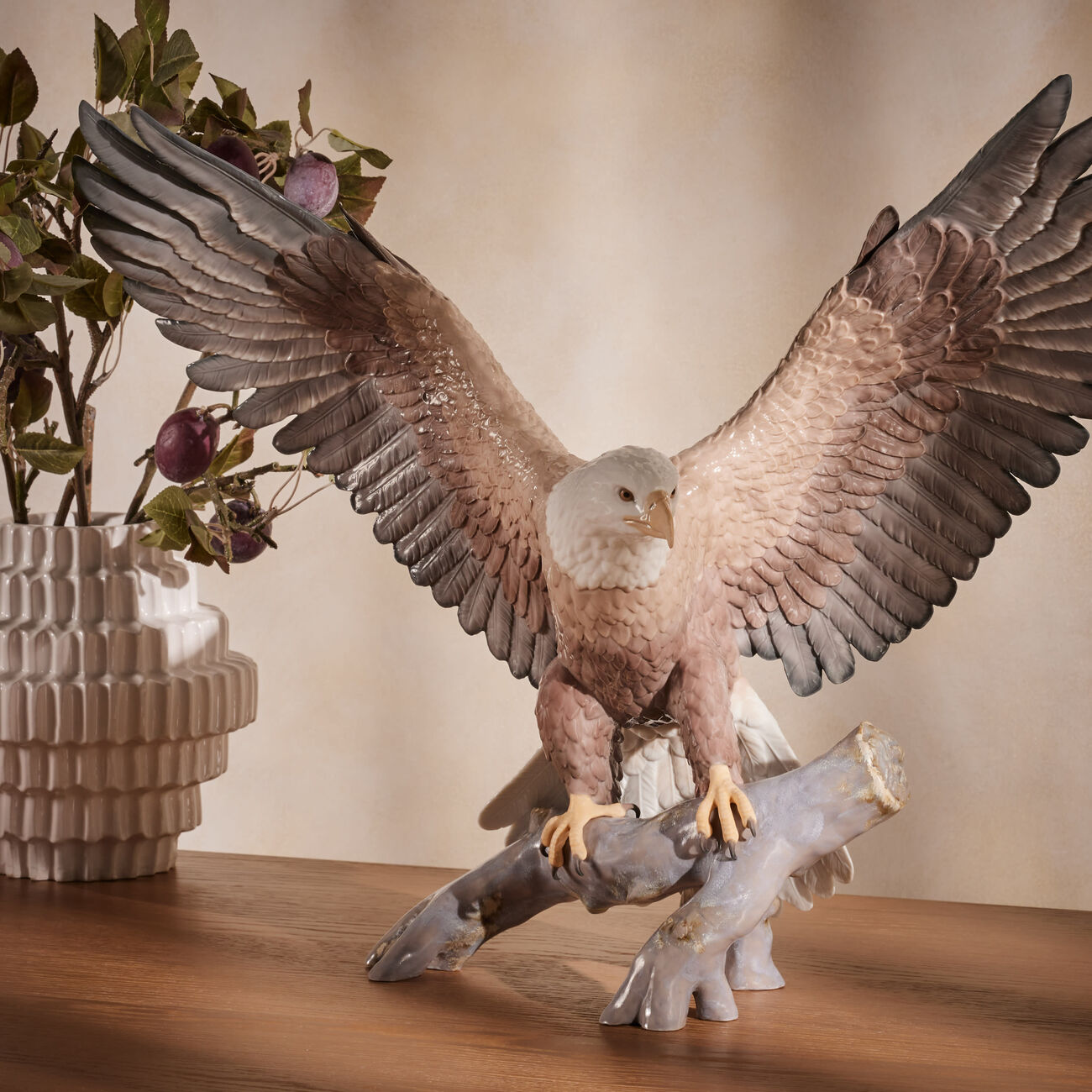 Freedom Eagle Sculpture Large Brown lladro freedom eagle sculpture large brown