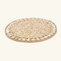 kim seybert bevel coasters gold set of 4