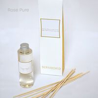 Divers Perfume Refill Rose w/ Rattan Sticks, small