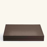 giobagnara backgammon case brown