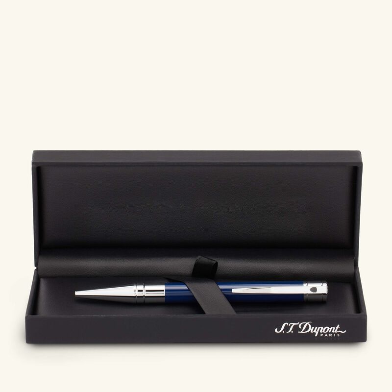 D-Initial Blue Ballpoint Pen Blue st dupont d initial blue ballpoint pen blue