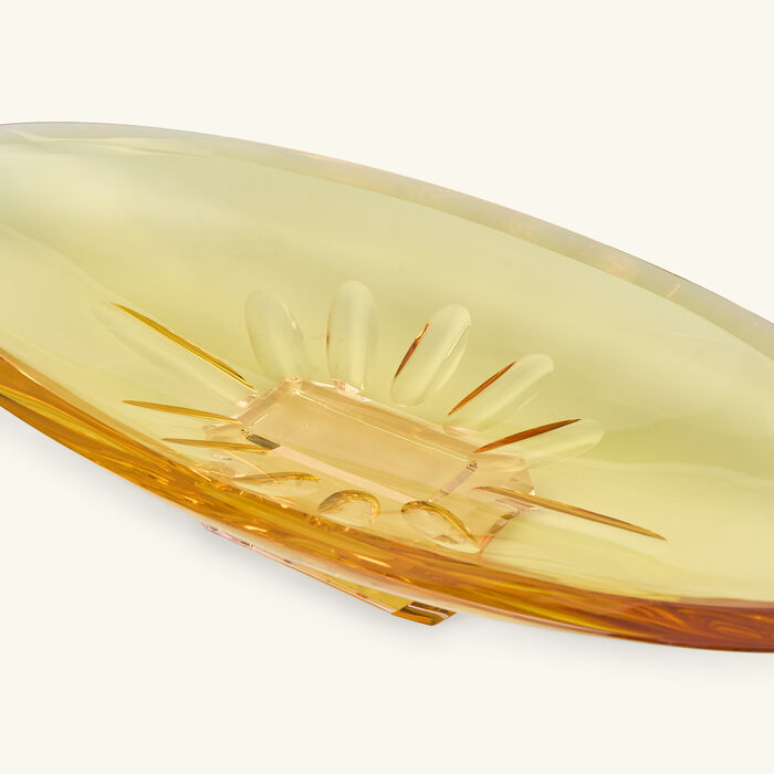 ريفليكشنز كوبنهاغن طبق ركاز لمنتصف الطاولة أصفر بحجم متوسط