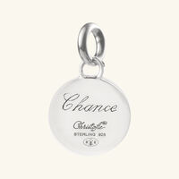 christofle chri chri perles medal sterling silver