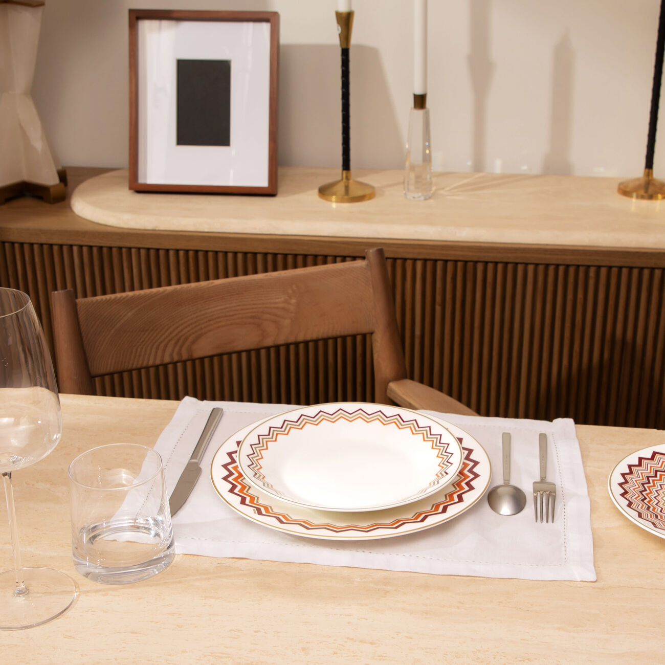 ميسوني هوم طبق شوربة أيكونيك 22 سم من قطعتين