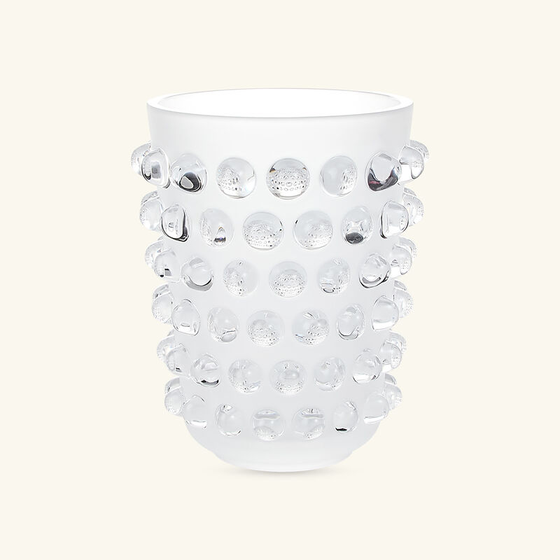 Iconic Mossi Vase Medium Clear lalique iconic mossi vase medium clear