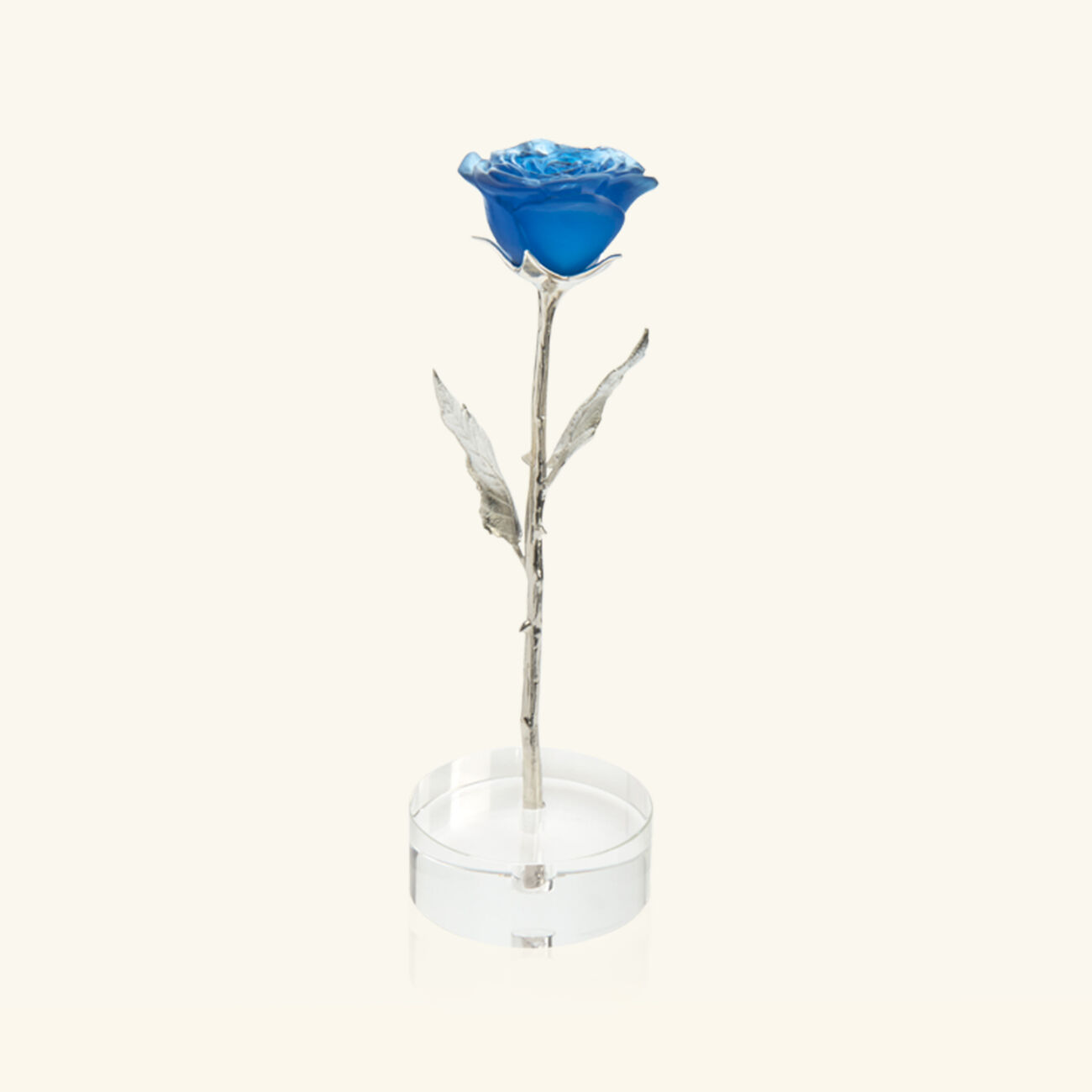 Eternal Rose Figurine Medium Blue daum eternal rose figurine medium blue
