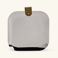 christofle club trinket tray square stainless steel