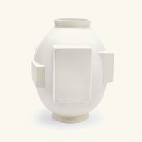 Metropolis Vase Large White jonathan adler metropolis vase large white