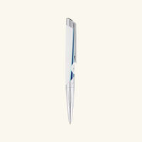 Defi Millennium Ballpoint Pen White st dupont defi millennium ballpoint pen white