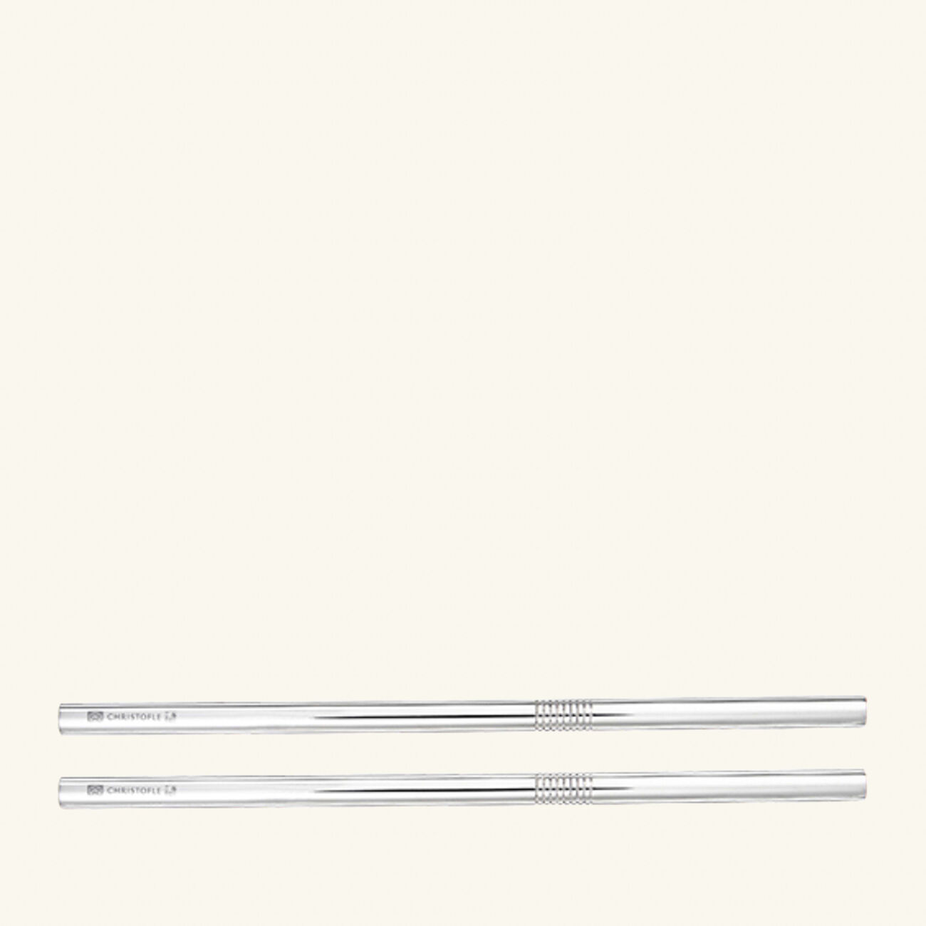 christofle straw silver plated set of 2