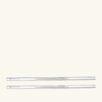 christofle straw silver plated set of 2