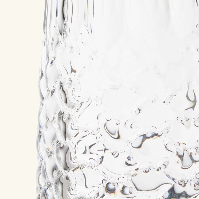 mario cioni   c elephants whisper vase large clear