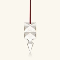 baccarat no l louxor annual ornament 2024 mini clear