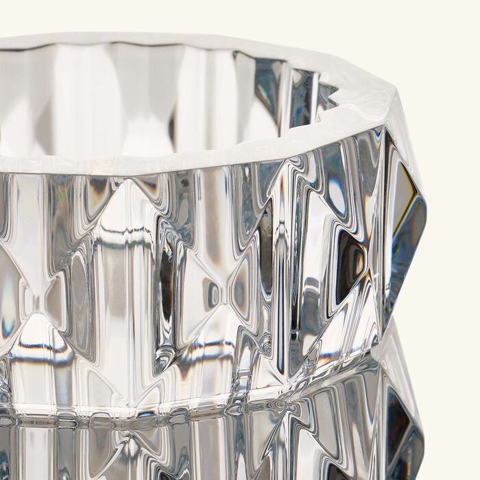 baccarat louxor vase round small clear