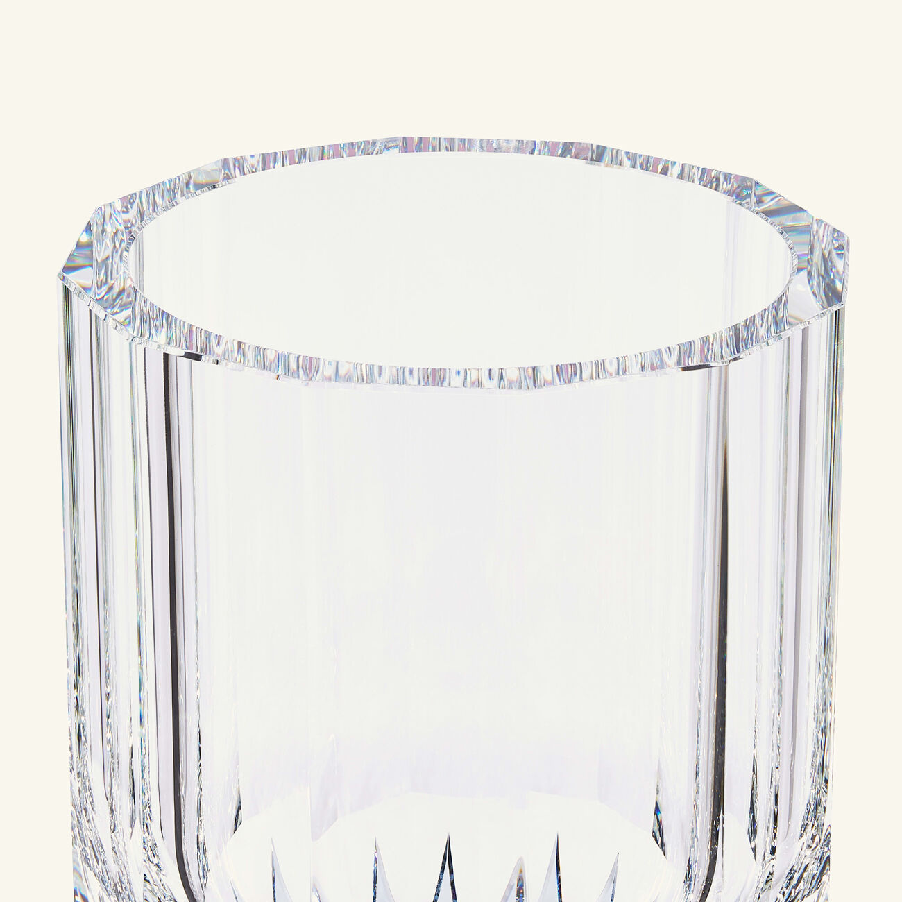 reflections copenhagen harlequin vase clear