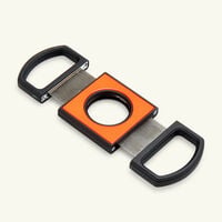 st dupont guillotine cigar cutter orange