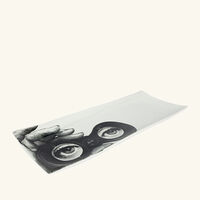 fornasetti tema e variazioni no 371 tray rectangular small grey