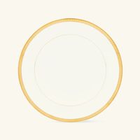 christofle malmaison or soup plate gold 23cm