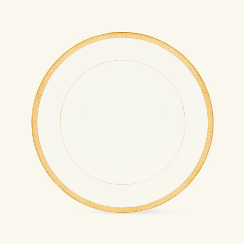 christofle malmaison or soup plate gold 23cm