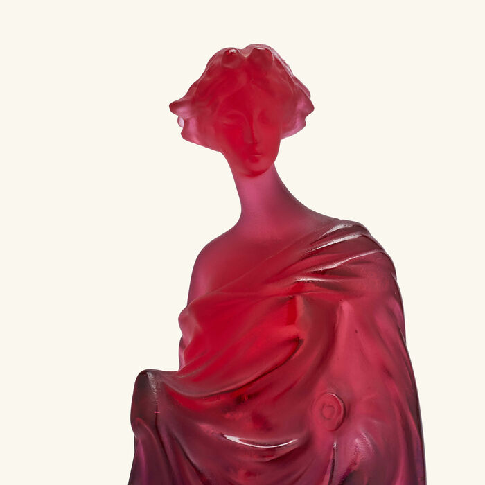 daum tanagra exclusive greek sculpture red