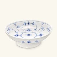 royal copenhagen blue fluted plain serving bowl