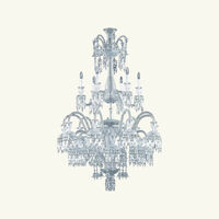 baccarat solstice chandelier 24 lights