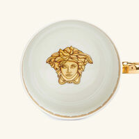 versace scala del palazzo tea set green