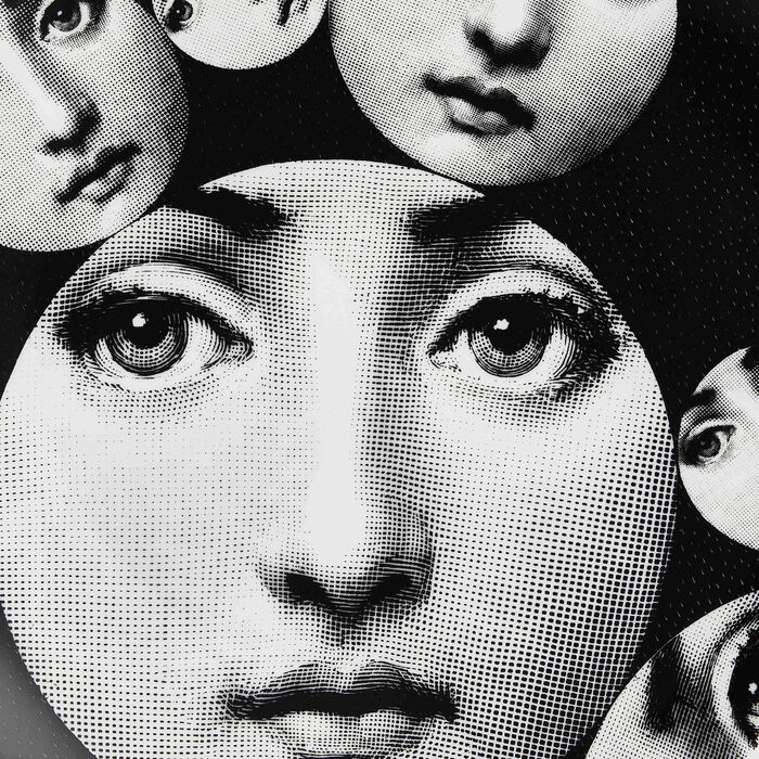 fornasetti tema e variazioni no 242 wall plate