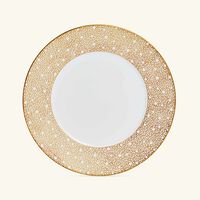 bernardaud serving platter gold 29cm