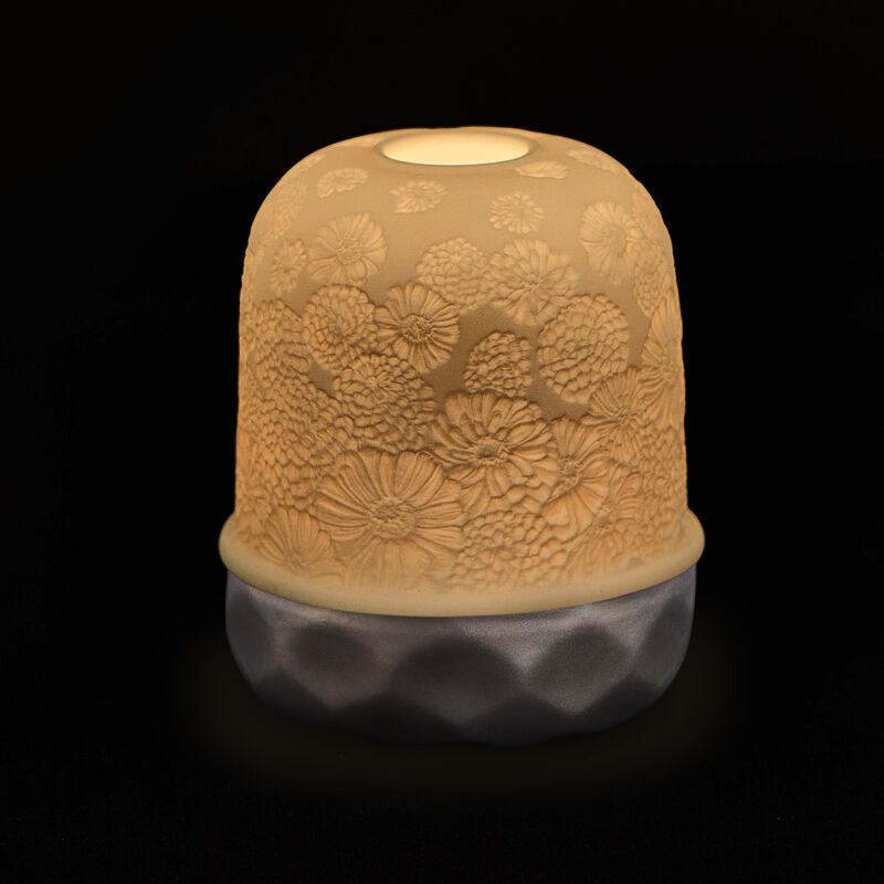 مصباح زينياس LED فضي برناردو مصباح زينياس led فضي