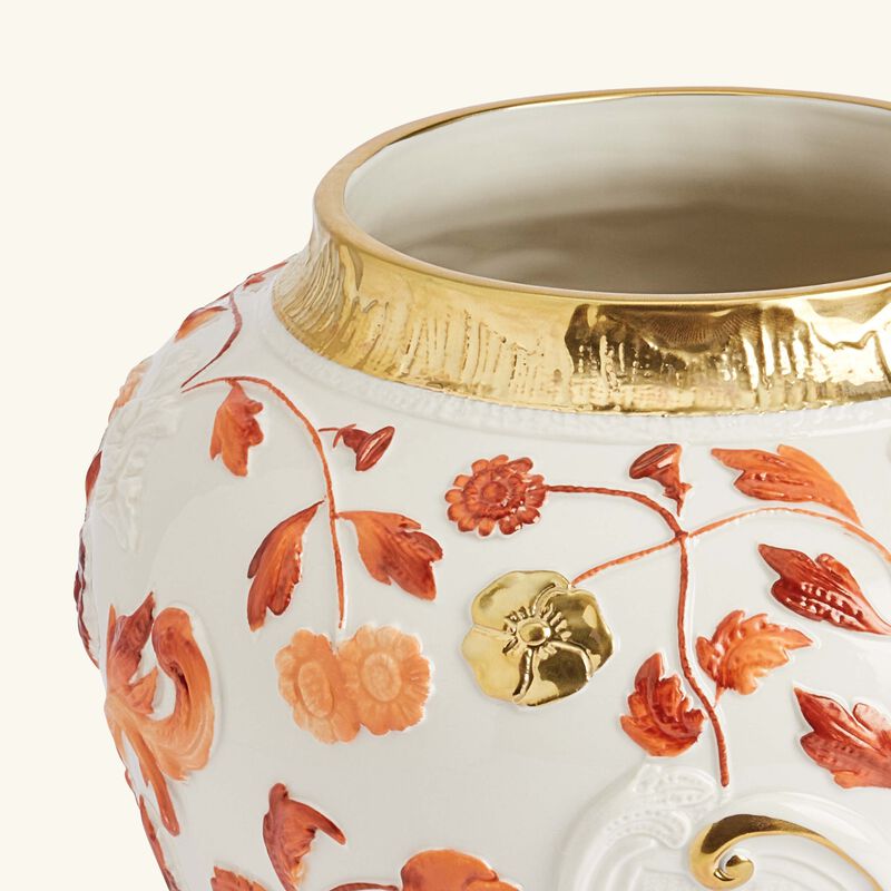 villari taormina vase small red