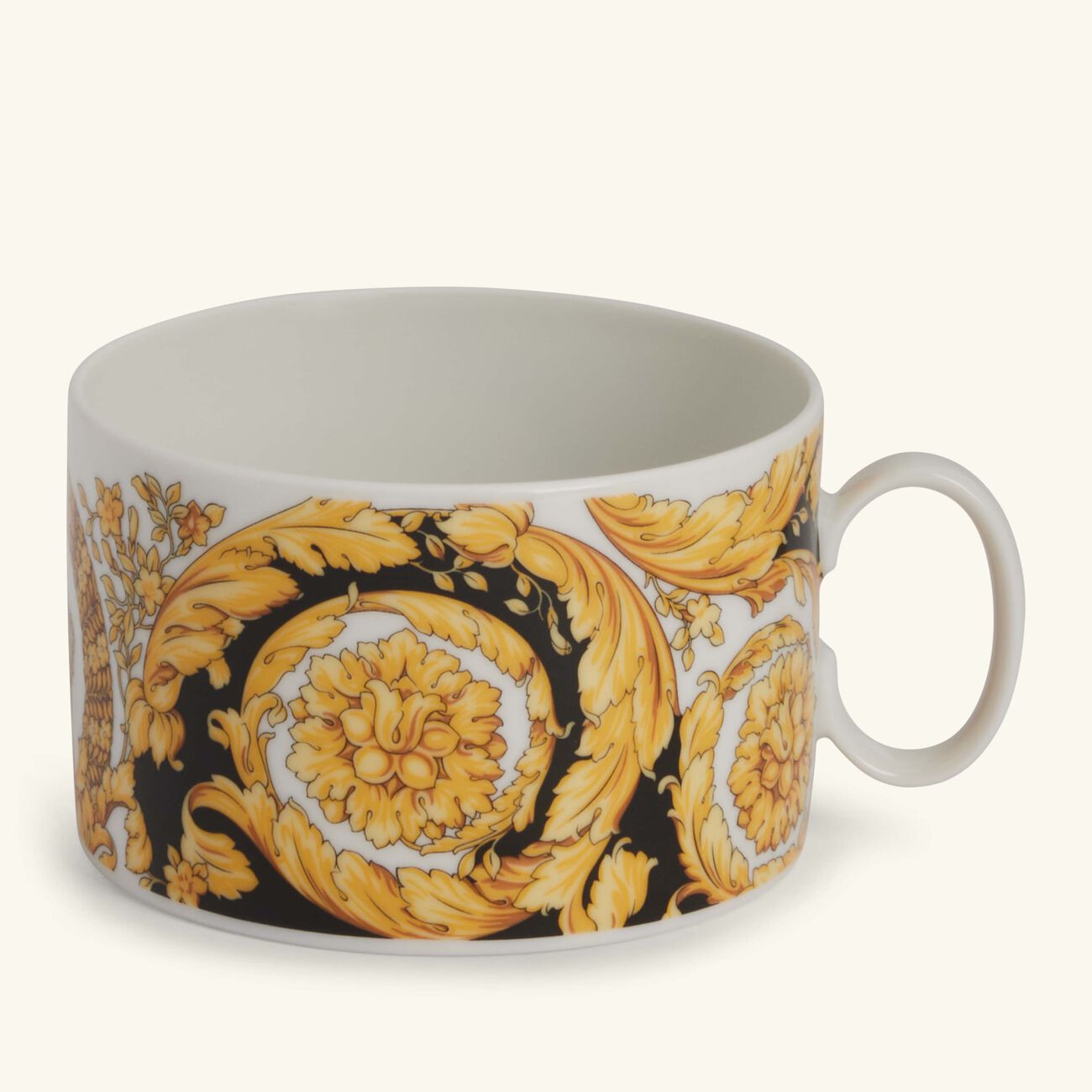versace barocco 92 tea cup   saucer