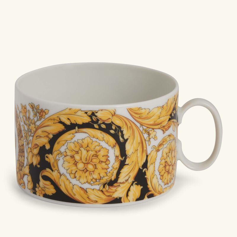 versace barocco 92 tea cup   saucer