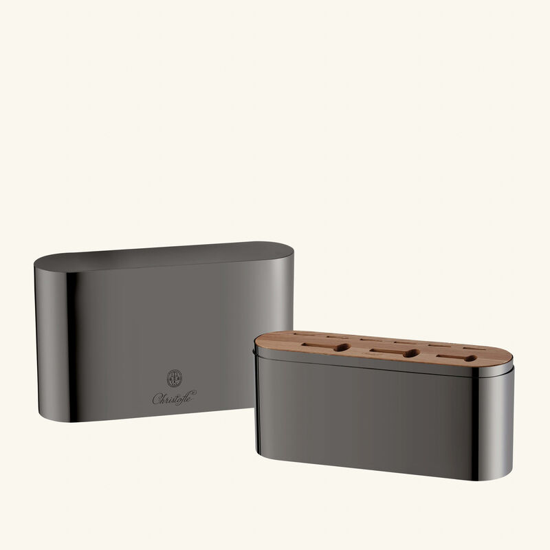 Concorde Cutlery Case Black christofle concorde cutlery case black
