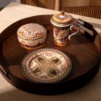 طقم ثيسل للديكور باللون الوردي من قطعتين إيترو طقم ثيسل للديكور باللون الوردي من قطعتين