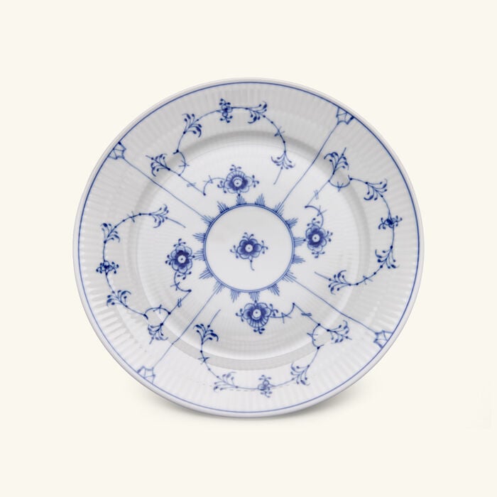 Blue Fluted Plain Dessert Plate Round White 22cm royal copenhagen blue fluted plain dessert plate round white 22cm