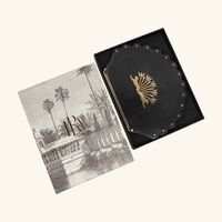 إيرا أودايبور طبق للجبنة ذو حواف صدفية أسود 24 سم