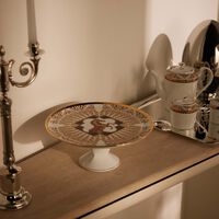 haviland cavalier royal cake stand gold