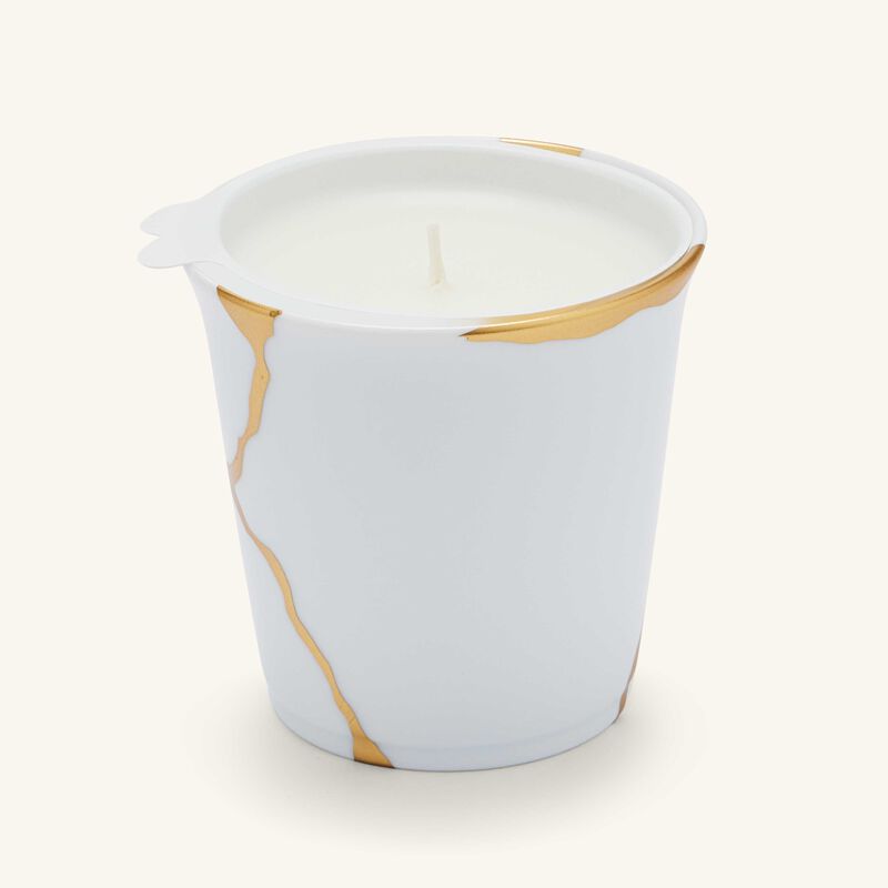 Kintsugi Tumbler with Candle bernardaud kintsugi tumbler with candle