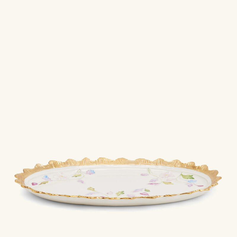 villari taormina oval tray