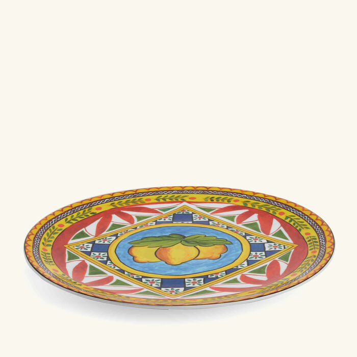 dolce gabbana casa carretto charger plate round 31cm