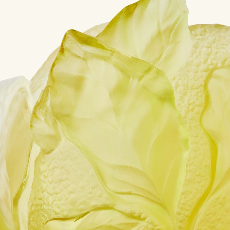 Citrus Vase Medium Yellow Limited Edition daum citrus vase medium yellow limited edition