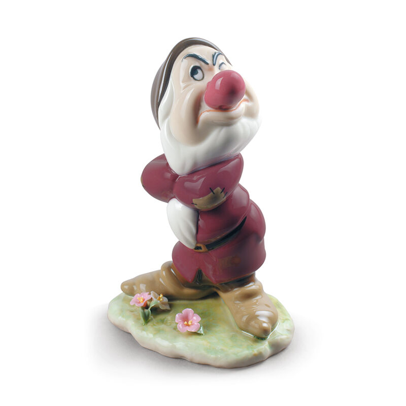 Grumpy Snow White Dwarf Figurine, large