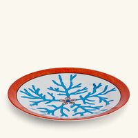 pinto paris lagon dessert plate round blue 21cm