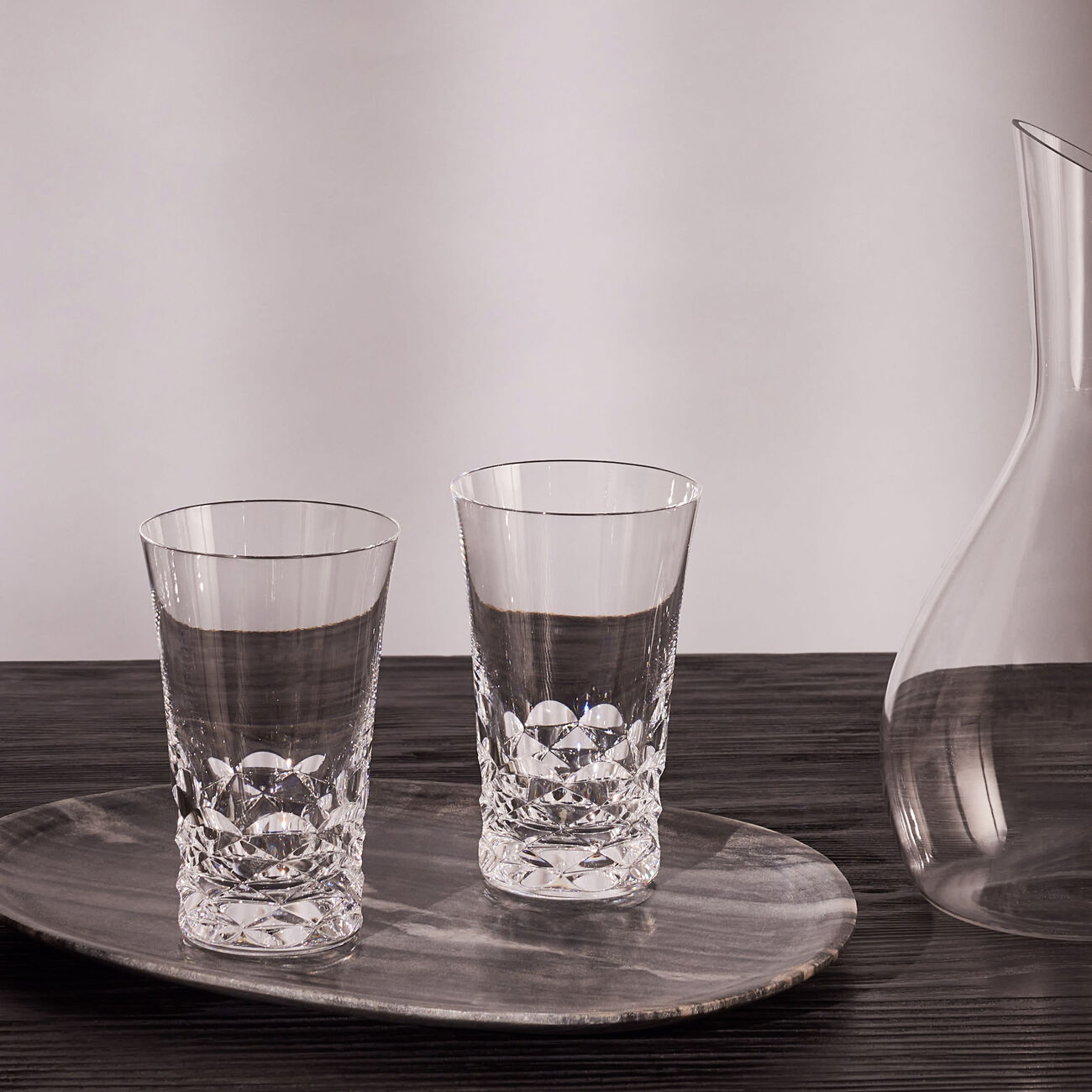 baccarat everyday swing highball glass clear set of 2