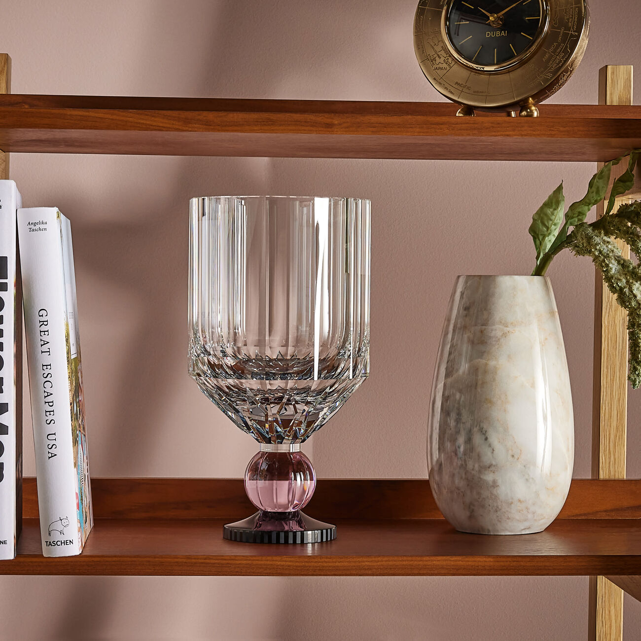reflections copenhagen harlequin vase clear