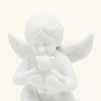 rosenthal weiss matt angel figurine mini white